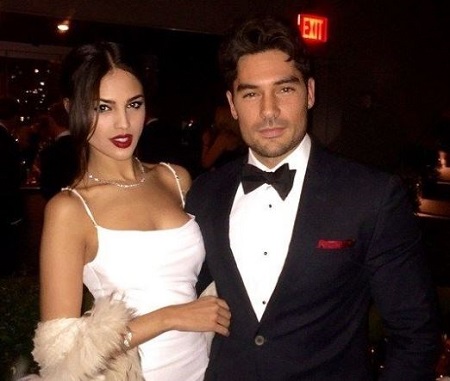 The Mexican actress Eiza Gonzalez and an actor D.J. Cotrona dated from 2014 to 2015
